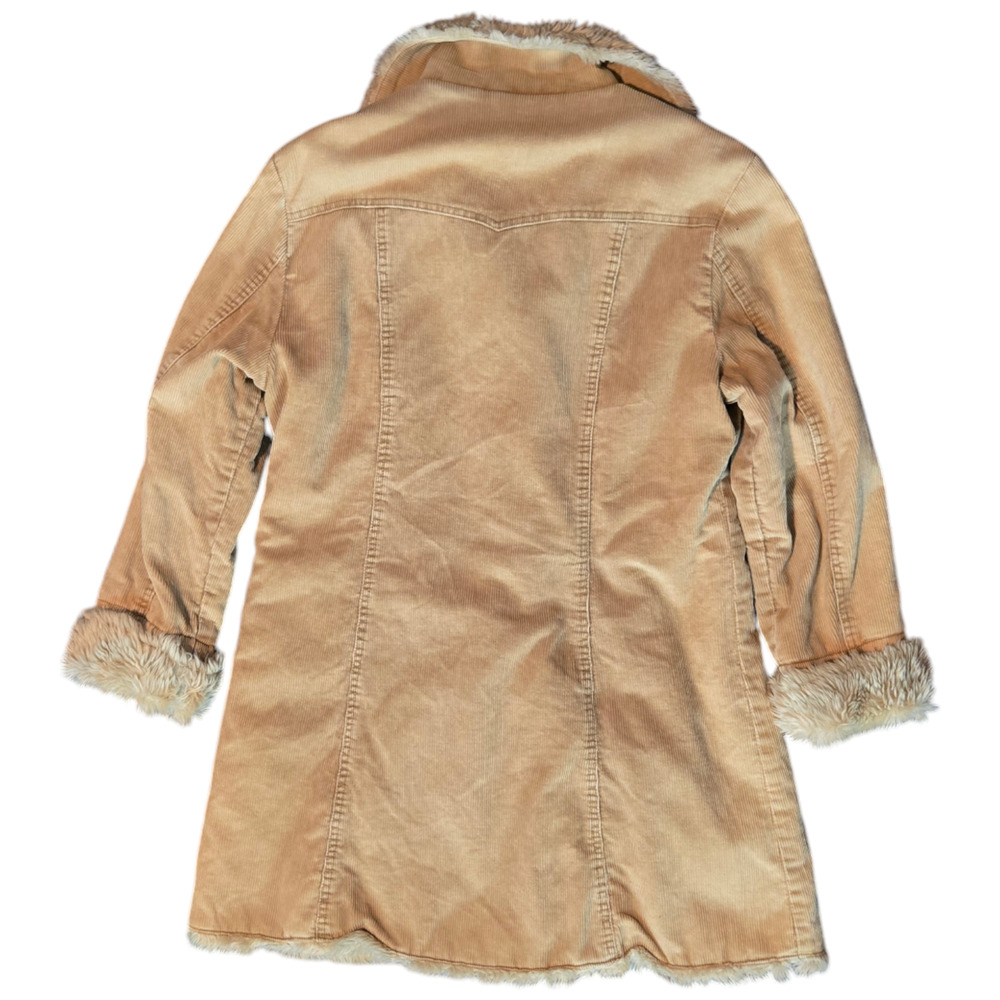 Steve Madden Corduroy Penny Lane Coat Size Large - Picture 6 of 10